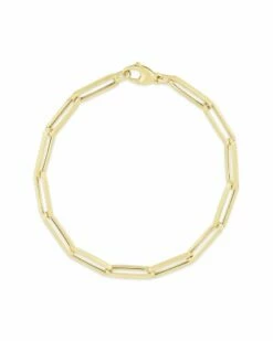 Ember Fine Jewelry 14K Paperclip Chain Bracelet Women Bracelets