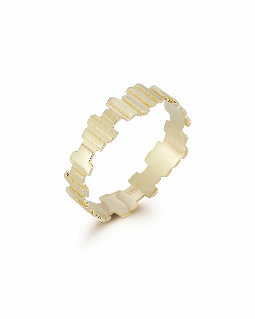 Ember Fine Jewelry 14K Ribbed Ring Women Rings 3 Ember Fine Jewelry 14K Ribbed Ring Women Rings