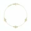 Ember Fine Jewelry 14K Flower Bracelet Women Bracelets