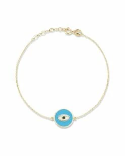 Ember Fine Jewelry 14K Evil Eye Bracelet Women Bracelets