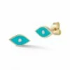 Ember Fine Jewelry 14K Diamond Evil Eye Earrings Women 2 Ember Fine Jewelry 14K Diamond Evil Eye Earrings Women -Ember Fine Jewelry Store 6030129998 RLLZ 1