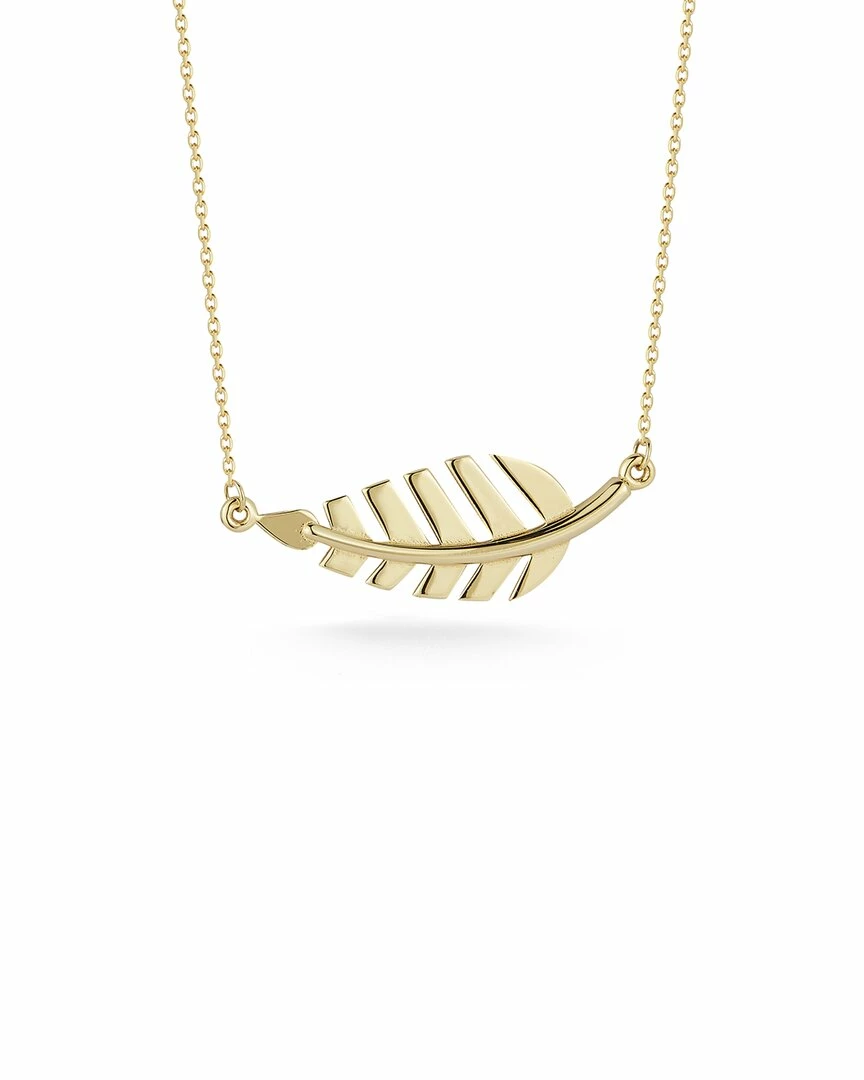 Ember Fine Jewelry 14K Leaf Necklace Women Necklaces 3 Ember Fine Jewelry 14K Leaf Necklace Women Necklaces
