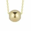 Ember Fine Jewelry 14K Ball Pendant Necklace Women Necklaces -Ember Fine Jewelry Store 6030130010 RLLZ 1