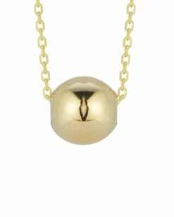 Ember Fine Jewelry 14K Ball Pendant Necklace Women Necklaces