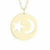 Ember Fine Jewelry 14K Moon Necklace Women Necklaces -Ember Fine Jewelry Store 6030130011 RLLZ 1