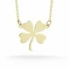 Ember Fine Jewelry 14K Clover Necklace Women Necklaces -Ember Fine Jewelry Store 6030130024 RLLZ 1