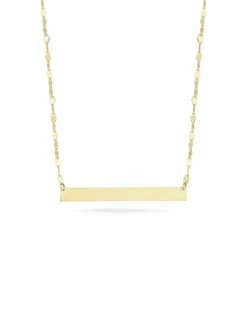 Ember Fine Jewelry 14K Bar Necklace Women Necklaces