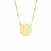 Ember Fine Jewelry 14K Disc Necklace Women Necklaces -Ember Fine Jewelry Store 6030130030 RLLZ 1