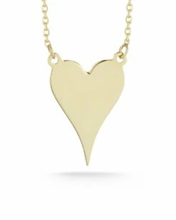 Ember Fine Jewelry 14K Heart Necklace Women Necklaces