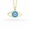 Ember Fine Jewelry 14K Evil Eye Necklace Women Necklaces -Ember Fine Jewelry Store 6030130035 RLLZ 1