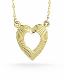 Ember Fine Jewelry 14K Heart Necklace Women Necklaces
