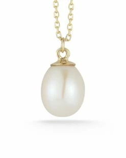 Ember Fine Jewelry 14K 9mm Pearl Necklace Women Necklaces