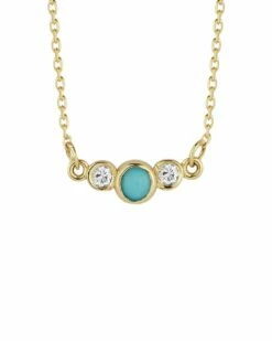 Ember Fine Jewelry 14K Diamond Necklace Women Necklaces