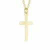 Ember Fine Jewelry 14K Cross Necklace Women Necklaces -Ember Fine Jewelry Store 6030130055 RLLZ 1