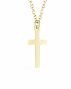 Ember Fine Jewelry 14K Cross Necklace Women Necklaces