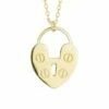 Ember Fine Jewelry 14K Heart Padlock Necklace Women Necklaces -Ember Fine Jewelry Store 6030130059 RLLZ 1