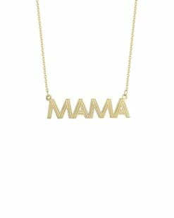 Ember Fine Jewelry 14K Mama Necklace Women Necklaces