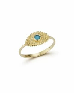 Ember Fine Jewelry 14K Evil Eye Ring Women Rings
