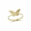 Ember Fine Jewelry 14K Butterfly Ring Women Rings -Ember Fine Jewelry Store 6030156118 RLLZ 1
