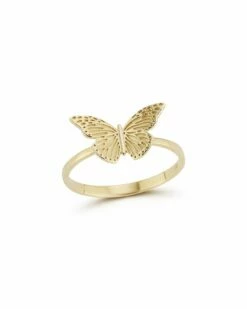 Ember Fine Jewelry 14K Butterfly Ring Women Rings