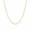 Ember Fine Jewelry 14K Dainty Paperclip Chain Necklace Women Necklaces 1 Ember Fine Jewelry 14K Dainty Paperclip Chain Necklace Women Necklaces -Ember Fine Jewelry Store 6030160789 RLLZ 1