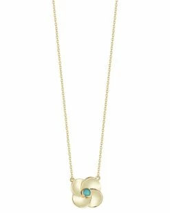 Ember Fine Jewelry 14K Turquoise Necklace Women Necklaces
