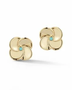 Ember Fine Jewelry 14K Turquoise Earrings Women