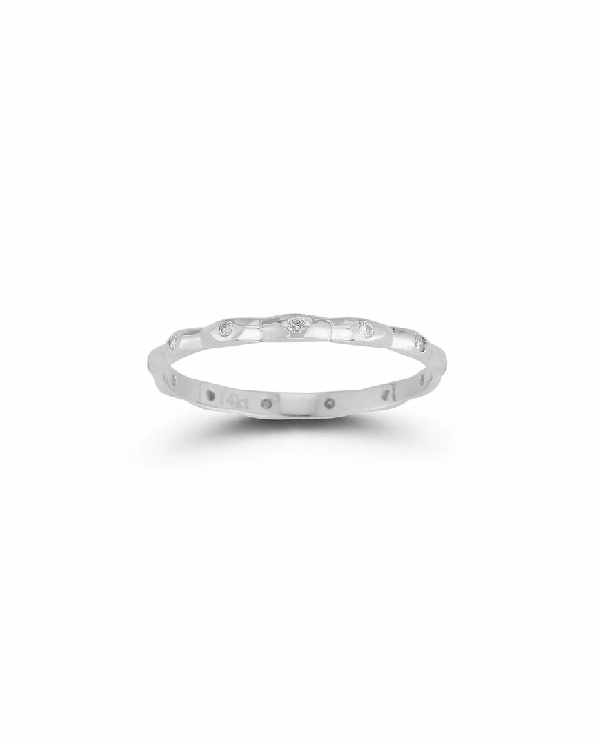 Ember Fine Jewelry 14K Diamond Ring Women Rings White Gold 5 Ember Fine Jewelry 14K Diamond Ring Women Rings White Gold - Image 3