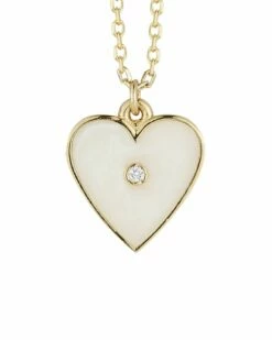 Ember Fine Jewelry 14K Necklace Women Necklaces Black Heart 27 Ember Fine Jewelry 14K Necklace Women Necklaces Black Heart -Ember Fine Jewelry Store 6030253934 RLLZ white 1 1
