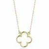 Ember Fine Jewelry 14K Clover Necklace Women Necklaces -Ember Fine Jewelry Store 6030258058 RLLZ 1