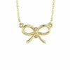 Ember Fine Jewelry 14K Diamond Bow Necklace Women Necklaces -Ember Fine Jewelry Store 6030308932 RLLZ 1