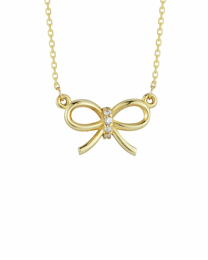Ember Fine Jewelry 14K Diamond Bow Necklace Women Necklaces 3 Ember Fine Jewelry 14K Diamond Bow Necklace Women Necklaces