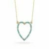 Ember Fine Jewelry 14K Diamond Heart Necklace Women Necklaces -Ember Fine Jewelry Store 6030353690 RLLZ 1