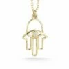Ember Fine Jewelry 14K Diamond Hamsa Necklace Women Necklaces