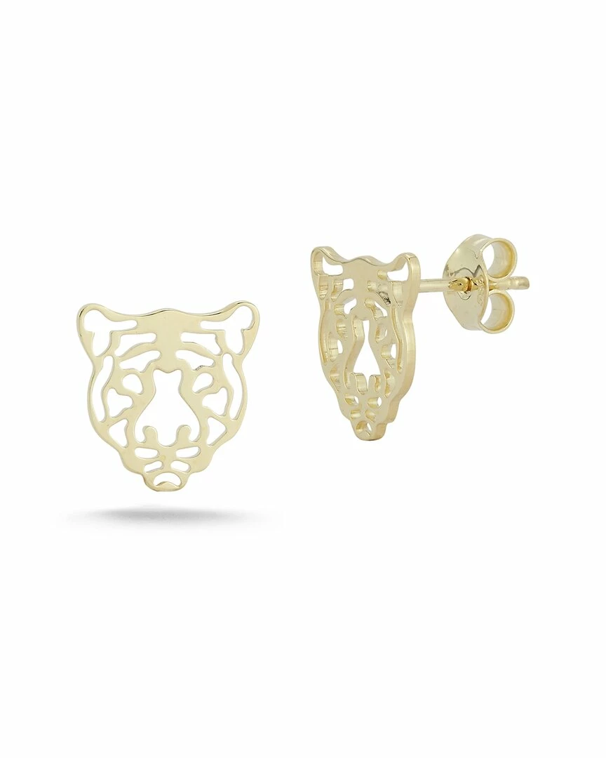 Ember Fine Jewelry 14K Tiger Studs Women Earrings 3 Ember Fine Jewelry 14K Tiger Studs Women Earrings