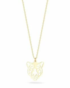 Ember Fine Jewelry 14K Tiger Necklace Women Necklaces