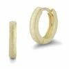 Ember Fine Jewelry 14K Satin Finish Huggie Earrings Women 1 Ember Fine Jewelry 14K Satin Finish Huggie Earrings Women -Ember Fine Jewelry Store 6030374547 RLLZ 1