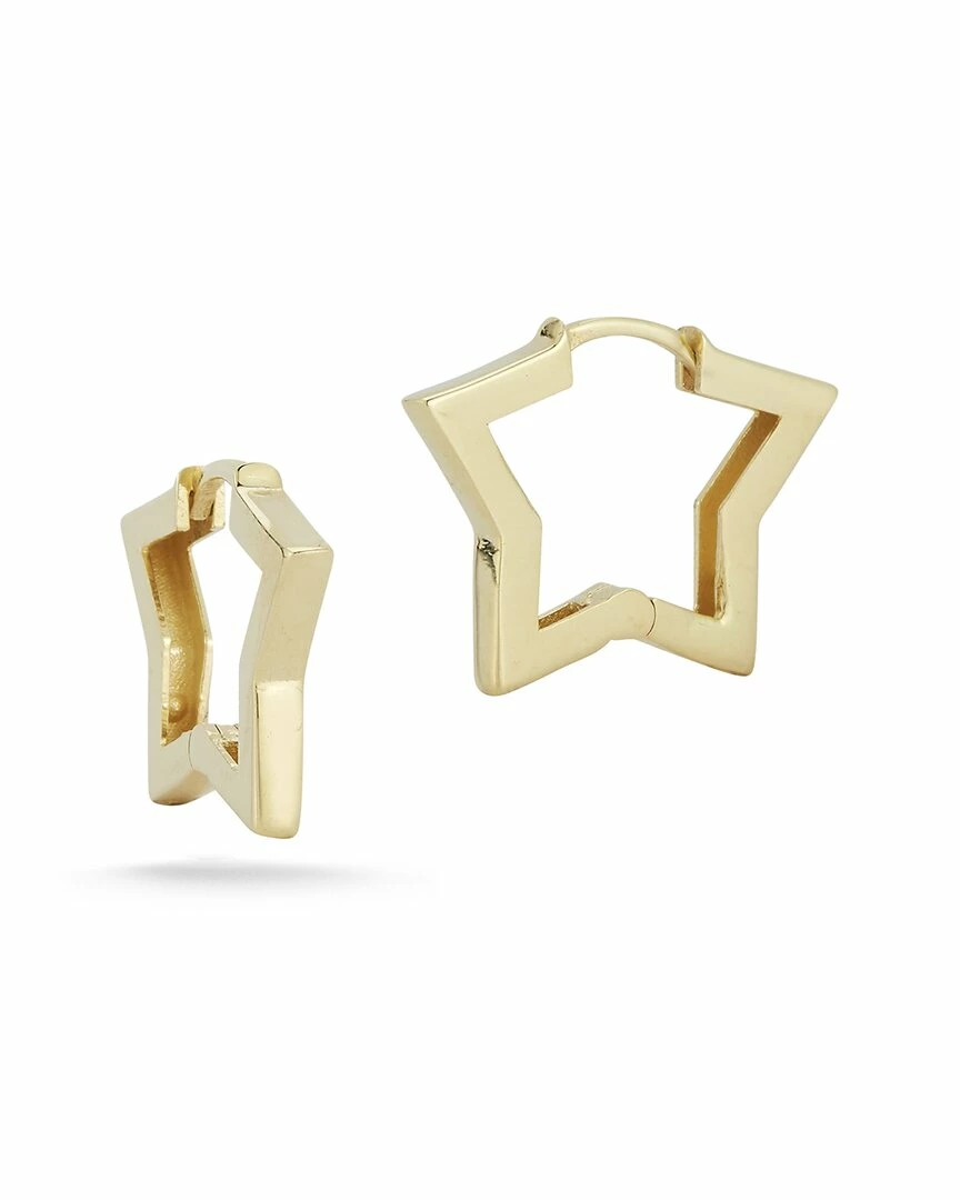 Ember Fine Jewelry 14K Star Huggie Earrings Women 3 Ember Fine Jewelry 14K Star Huggie Earrings Women