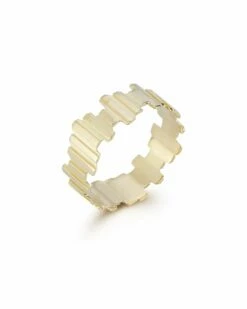 Ember Fine Jewelry 14K Thick Ribbed Band Ring Women Rings 5 Ember Fine Jewelry 14K Thick Ribbed Band Ring Women Rings -Ember Fine Jewelry Store 6030374561 RLLZ 2