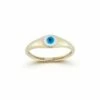 Ember Fine Jewelry 14K Enamel Evil Eye Signet Ring Women Rings 1 Ember Fine Jewelry 14K Enamel Evil Eye Signet Ring Women Rings -Ember Fine Jewelry Store 6030374566 RLLZ 1