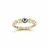 Ember Fine Jewelry 14K Enamel Evil Eye Bubble Ring Women Rings -Ember Fine Jewelry Store 6030374567 RLLZ 1