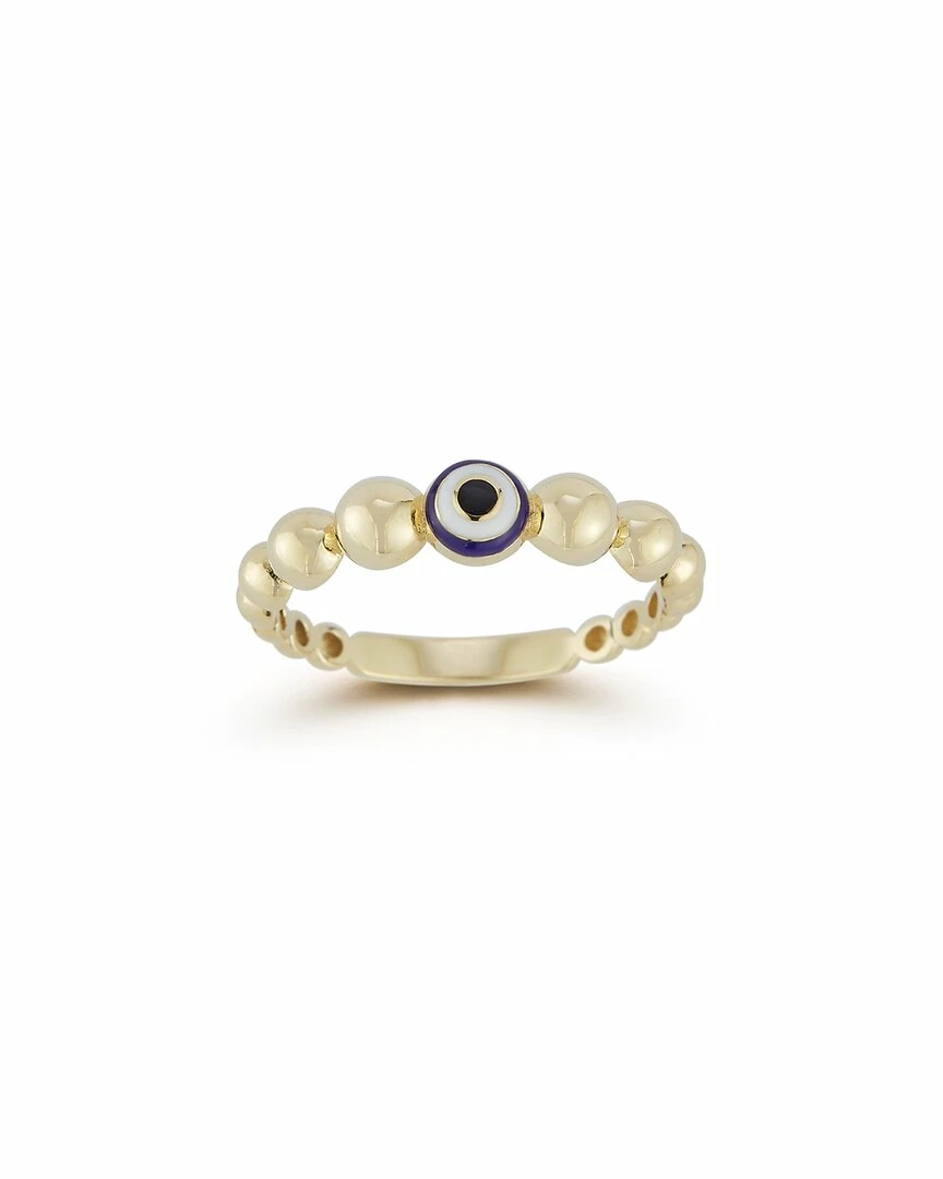 Ember Fine Jewelry 14K Enamel Evil Eye Bubble Ring Women Rings 3 Ember Fine Jewelry 14K Enamel Evil Eye Bubble Ring Women Rings
