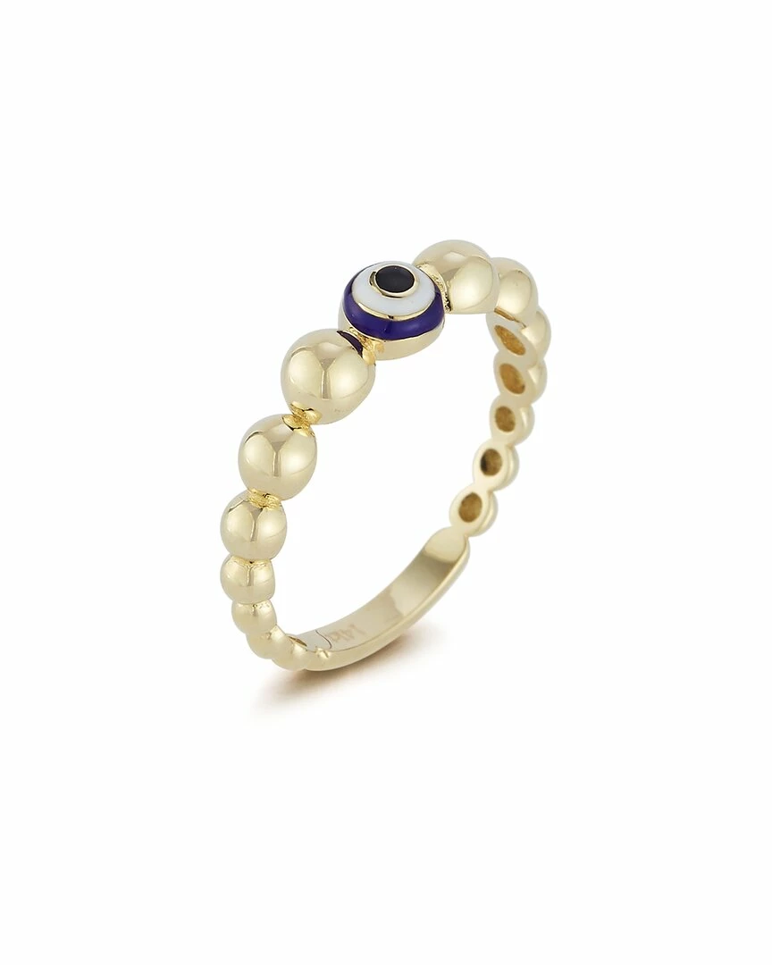 Ember Fine Jewelry 14K Enamel Evil Eye Bubble Ring Women Rings 4 Ember Fine Jewelry 14K Enamel Evil Eye Bubble Ring Women Rings - Image 2