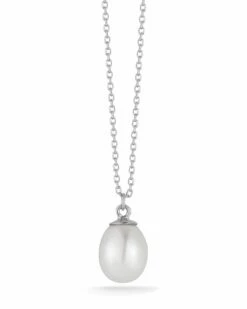 Ember Fine Jewelry 14K 9mm Pearl Necklace Women Necklaces