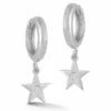 Ember Fine Jewelry 14K Diamond Star Huggie Earrings Women -Ember Fine Jewelry Store 6030374576 RLLZ 1