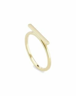 Ember Fine Jewelry 14K Bar Ring Women Rings