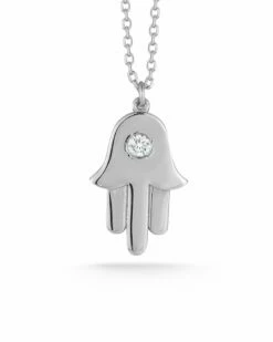 Ember Fine Jewelry 14K Diamond Evil Eye Necklace Women Necklaces