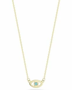 Ember Fine Jewelry 14K Diamond & Turquoise Necklace Women Necklaces