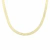 Ember Fine Jewelry 14K Herringbone Chain Necklace Women Necklaces -Ember Fine Jewelry Store 6030793943 RLLZ 1