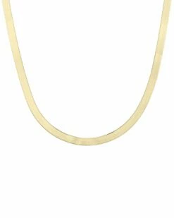 Ember Fine Jewelry 14K Herringbone Chain Necklace Women Necklaces